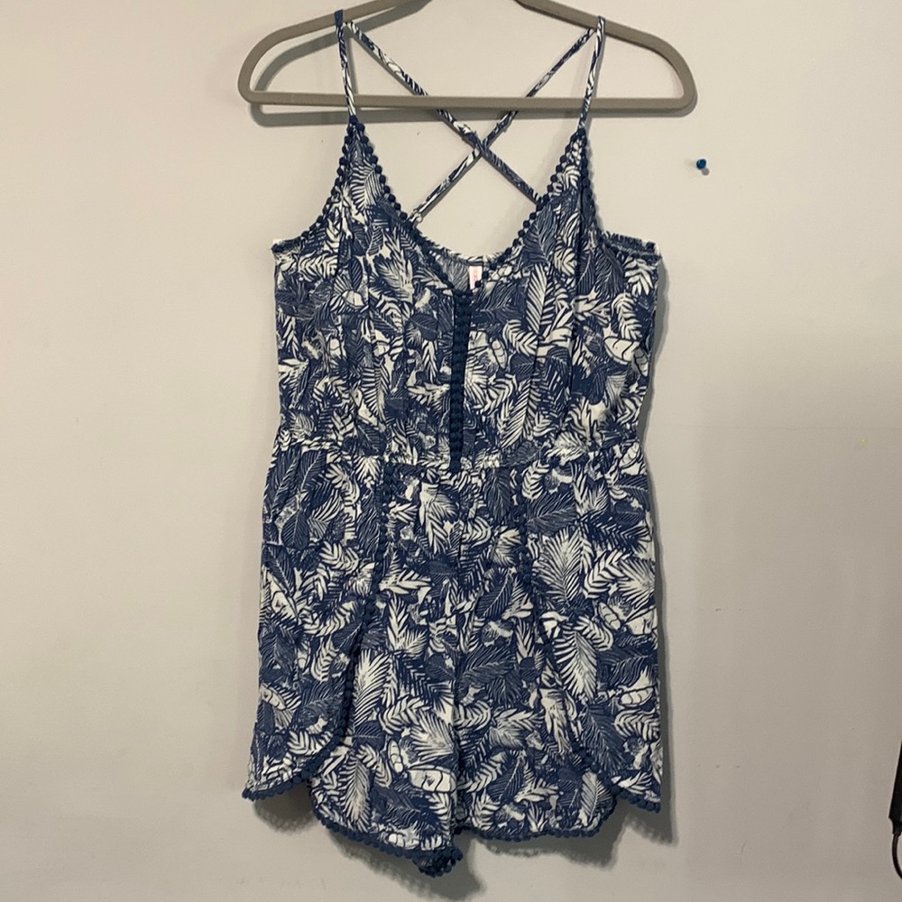 Blue Romper